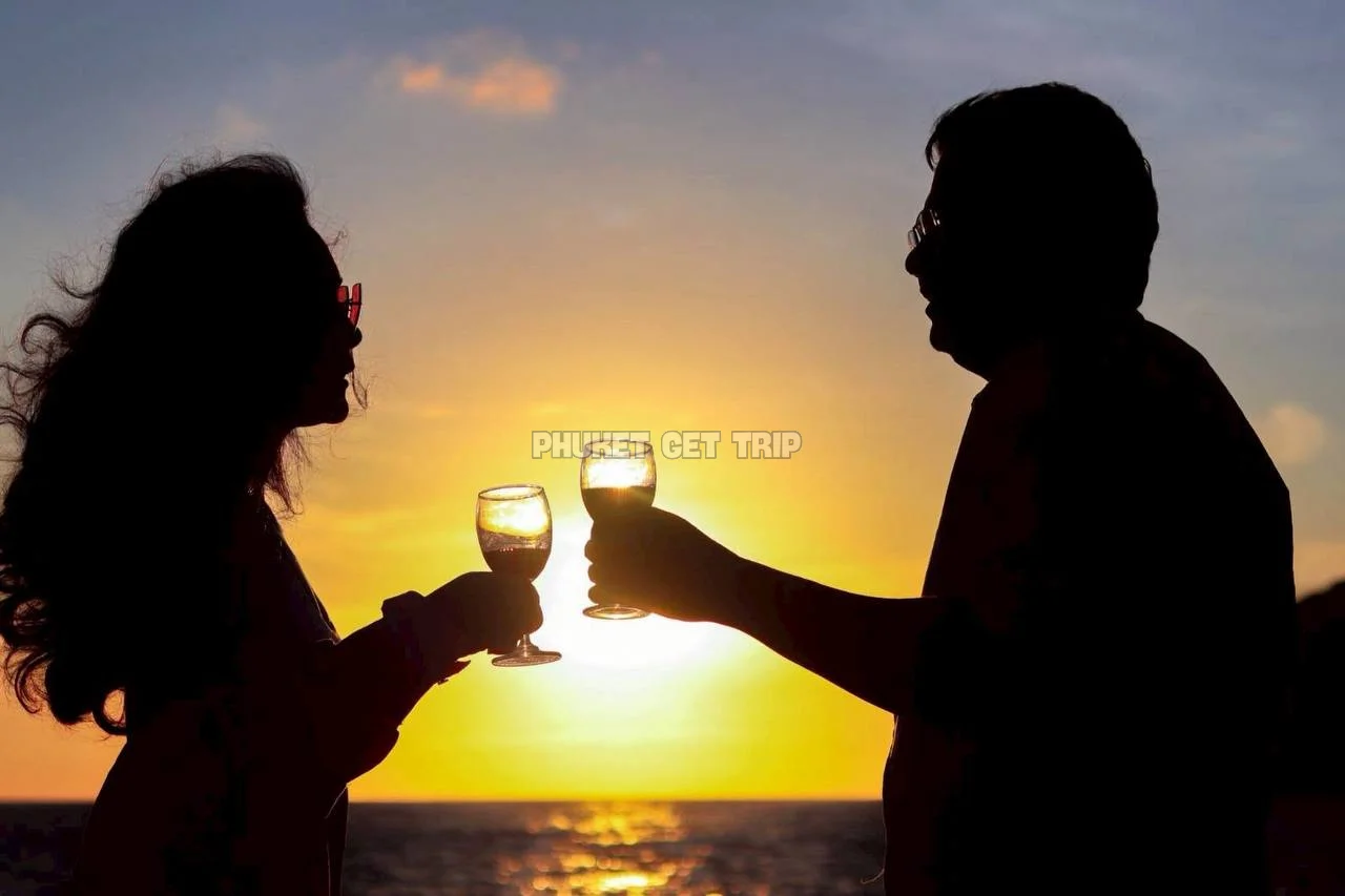 Мыс Промтеп ужин на закате в море